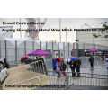Aplicação do evento metal galvanizado barreira de segurança de controle de multidão (fabricante China)